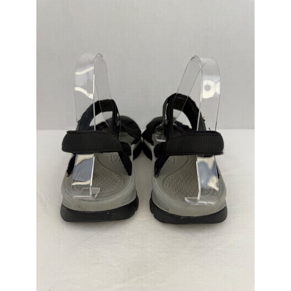 Keen Rose Sandals Womens 9 Black Gray Strappy Sport Hiking Water Shoes 1008783 - Picture 6 of 9